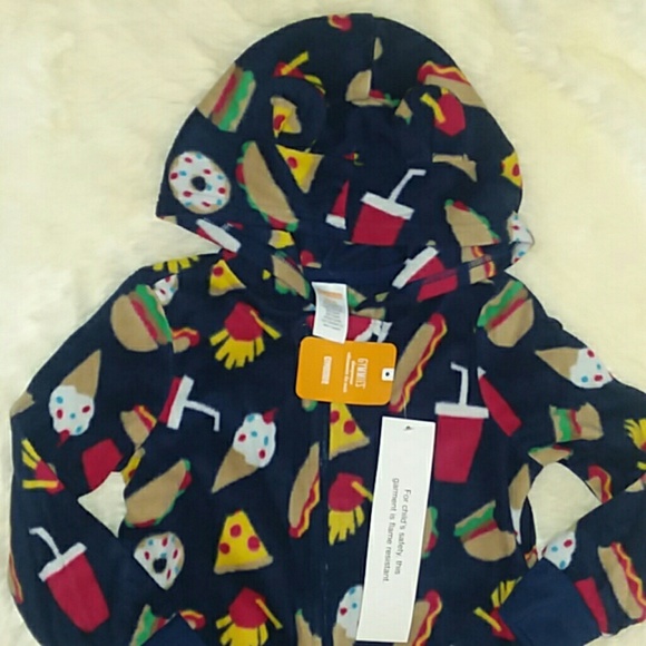 NWT Toddler Boys Gymboree Fleece Gymmies Size XS 4 - Picture 2 of 8
